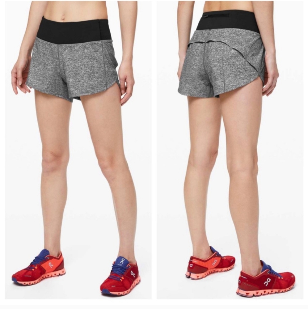 Lululemon Speed Up Short mid rise  *4"‎ size 4
